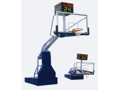 平箱仿液压篮球架各种款式喀什市凹箱式篮球架