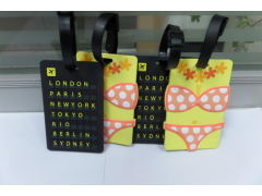 流行时尚造型 PVC行李牌