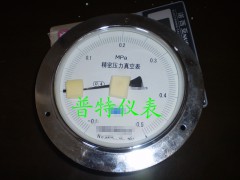 YB150ZT轴向带边精密压力表供应北京普特