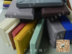 广州厂家直销出厂价吸音装饰材料布艺吸音板吸声板