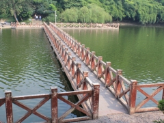 木桥-园林景观-造型精美