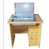 广州博奥全木单位液晶屏翻转电脑桌（定制）