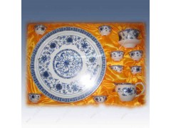 陶瓷茶具，定做陶瓷茶具，青花陶瓷茶具