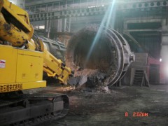 拆炉机拆除耐火材料承包保产服务项目