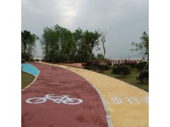 上海彩色胶粘石 胶粘石透水地坪施工 透水混凝土地坪材料厂家