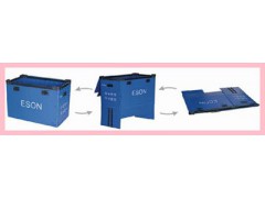 重庆中空板折叠箱生产厂家中空板周转箱供应商钙塑板订做