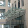 大连黎东专业设计玻璃阳蓬雨棚