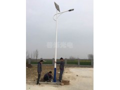 安徽农村太阳能LED路灯安装工程 阴天雨天也能持续发光的路灯