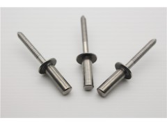 封闭型圆头抽芯铆钉-材质有铝，铁，不锈钢;规格齐全