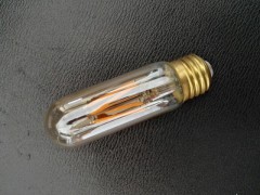 LED灯丝灯 T30 2/4/6W E27个性装饰金色管泡