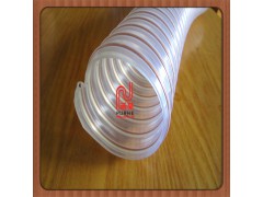 ipl X1壁厚1.5pu透明钢丝软管 pu镀铜钢丝管 聚氨酯钢丝软管