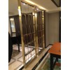 酒店拉丝青古铜不锈钢装饰屏风花格定制加工