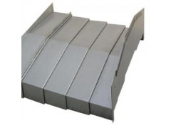 上海龙门式数控铣床导轨钢板式伸缩防护罩