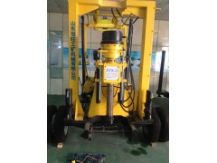 专业生产XYX-3拖车轮式液压水井钻机