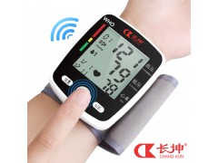 供应长坤CK-W115充电语音手腕式家用精准血压计