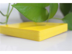 天津高密度黄色PVC广告板 免漆  PVC板厂家供应