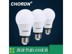 CHORDN led灯泡E27螺口家用5W暖白暖黄白光球泡