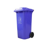 云南塑料垃圾桶 厂家直销住宅小区 星级宾馆大小号塑料垃圾桶