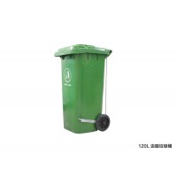 贵州毕节120L加厚垃圾桶 户外环卫园林垃圾桶毕节