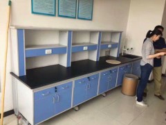 信凯科技钢木试验台 实验室操作台 学生实验桌