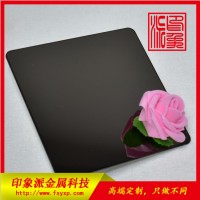 304黑钛不锈钢板 镜面不锈钢彩色板厂家