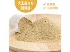 厂家直销 定制加工 大米蛋白粉 无任何添加物 饲料级蛋白粉