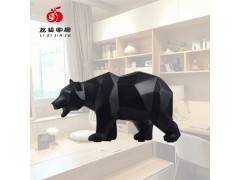 创意欧式树脂北极熊装饰摆件 个性家居工艺品动物客厅礼品批发
