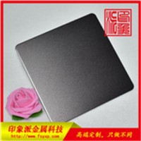 喷砂黑钛不锈钢装饰板定制加工 喷砂不锈钢板