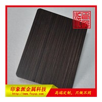 拉丝紫铜发黑哑光镀铜板 304不锈钢装饰板 不锈钢板