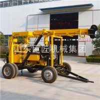 华夏巨匠XYX-3轮式岩心钻机 500米牵引式矿产勘查钻机