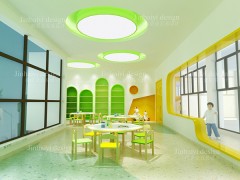 幼儿园装修设计案例请找金百易幼儿园设计公司