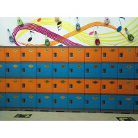 甘肃北京荣邦ABS塑料书包柜学生书柜教室储物柜班级收纳柜带锁