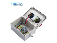 TIBOX户外防水防尘插座箱批发定制配电箱壳体丝印接线盒