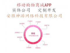 2019年5G时代安徽神游创业首选购物商城APP定制开发