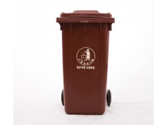 重庆C240L加厚环卫垃圾桶 240升塑料果皮箱批发