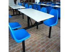 河北新学堂直销高质量玻璃钢餐桌椅规格可定制