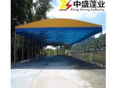 武汉中盛雨篷专业从事雨棚制作，出售大型工地仓库帐篷，经久耐用