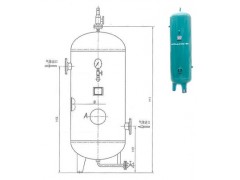 供应2立方空压机储气罐空压机专用储气罐