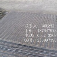 堆焊复合钢板8+6 明弧焊板生产 济宁国龙双金属钢板