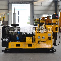 600米柴油机动力液压岩心钻机钻机液压地质勘探钻机动力足