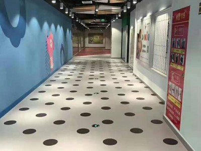幻彩塑胶地板-商场为什么选择浩康地板