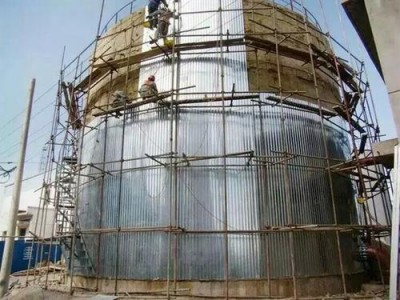 炼油厂管道玻璃棉保温工程高温炉体保温安装