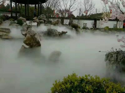 锦州假山水池人工造雾系统的厂家zx-123