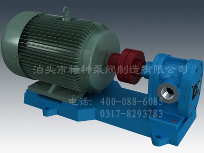 北京齿轮油泵厂家直供/泊头特种泵阀订制CYB系列稠油齿轮泵