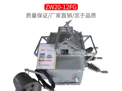 ZW20-12FG/630A高压真空断路器10KV柱上开关