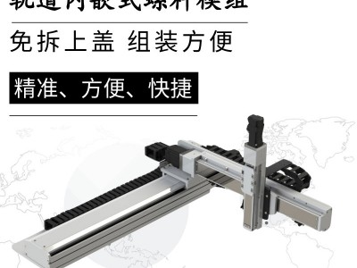 台湾TOYO模组 滚珠丝杆滑台 龙门机械手单轴机器人