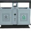 兰州垃圾桶定制-价格合理的塑木花箱推荐