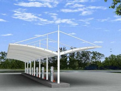 乌鲁木齐新疆膜结构停车棚推荐-博乐膜结构车棚安装
