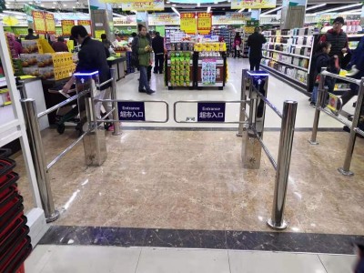 深圳鑫翼通超市自动感应门厂家超市入口感应门设备公司
