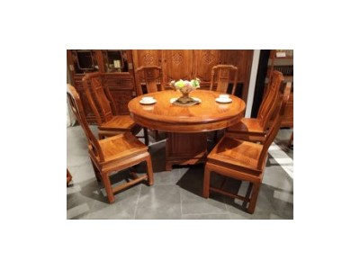 红木餐桌厂家|质量好的红木餐桌椅东莞市南城传天匠红木家具供应
